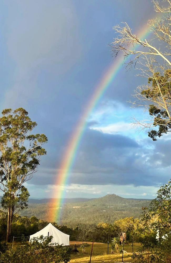 Boho Cartel is a new glamping site situated on the Great Dividing Range in Pechey, 50 minutes north of Toowoomba. Picture: (supplied)