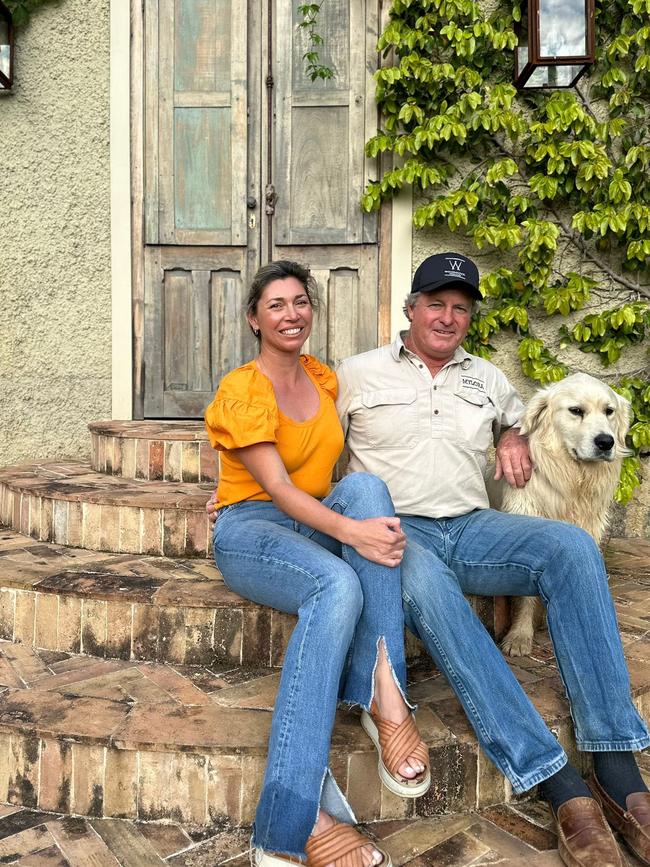 Angus and Emma Graham at their property Mylora.