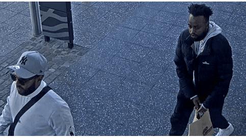 Police have released three CCTV images of men the would like to speak to in relation to a stabbing on November 1.