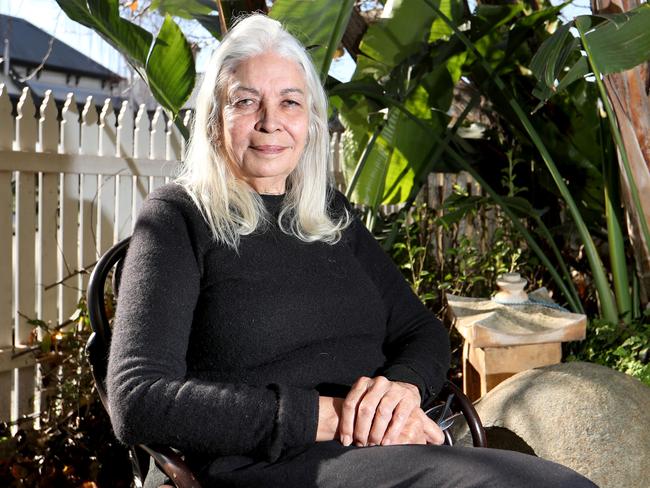 05/06/2020. Professor Marcia Langton at her home. She has been recognised in the Queen's Birthday honours for her services to tertiary education and as an advocate for Aboriginal and Torres Strait Islander people Picture: David Geraghty / The Australian.