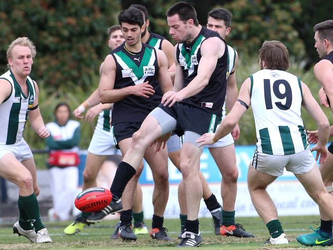 Ruckman Zac Haig will return to Donvale next year. Picture: Hamish Blair