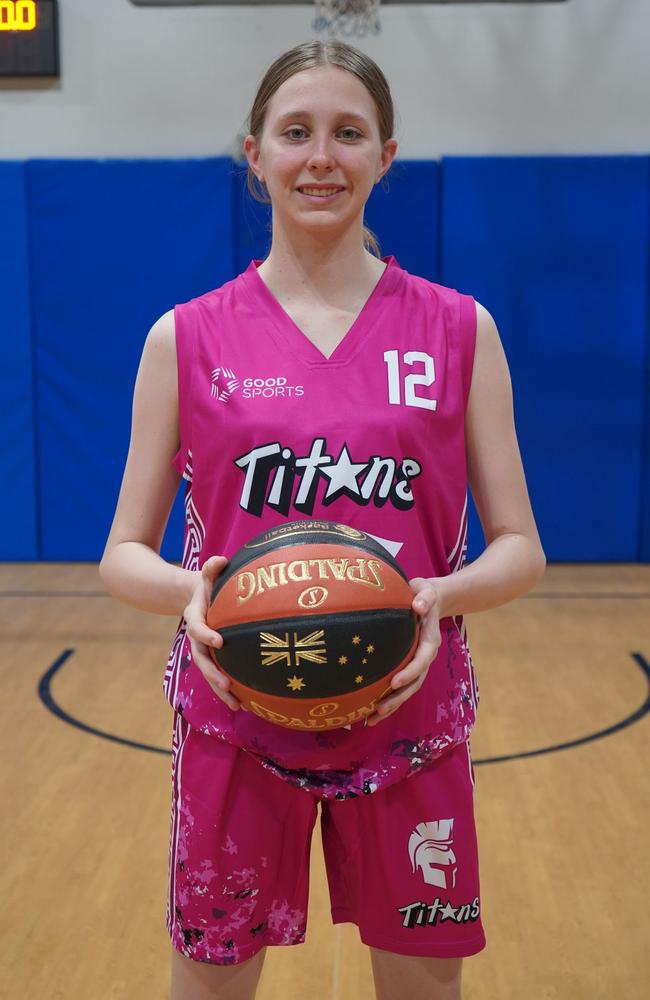 Amy List is expected to be a force for Ellas Titans. Picture: Darwin Basketball Association.