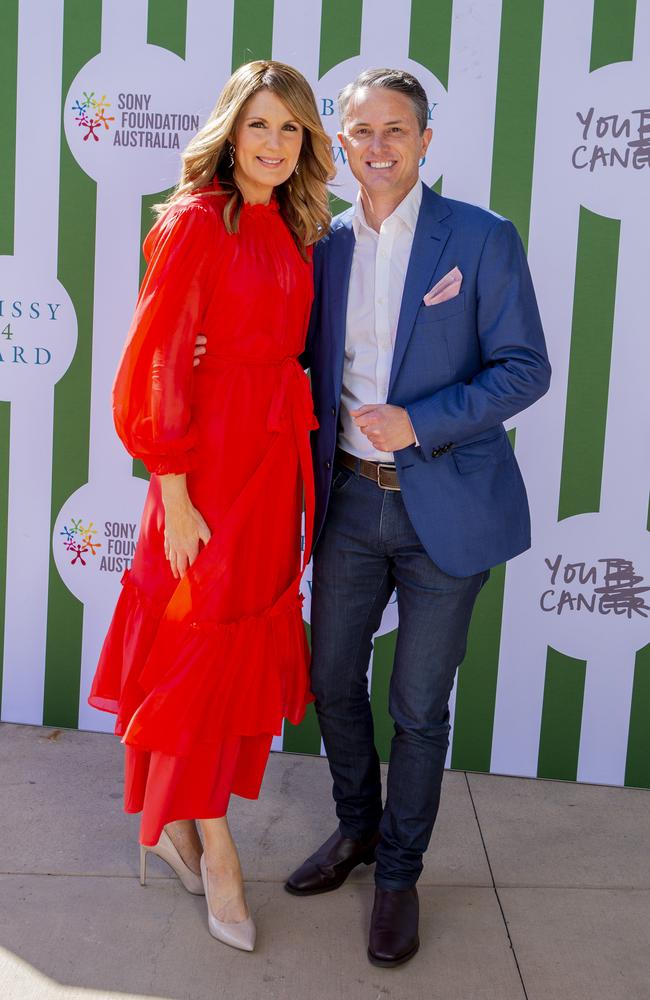 Sharyn Ghidella and Max Futcher at Sony Foundation’s 3rd annual Brissy4Ward fundraiser raises funds for youth cancer initiative, You Can on Thursday 4 August 2022. Picture: Jerad Williams