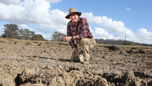 Menangle farmer Craig Williams is being supported by the Dilly Drought Drive. Picture: Robert Pozo