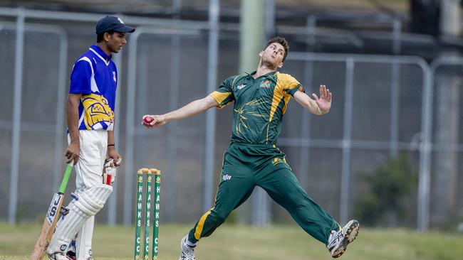 Helensvale's Ryan Maloney in action. Picture: Jerad Williams