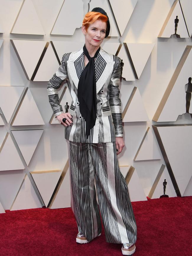 Best Costume Design nominee Sandy Powell. Picture: AFP 