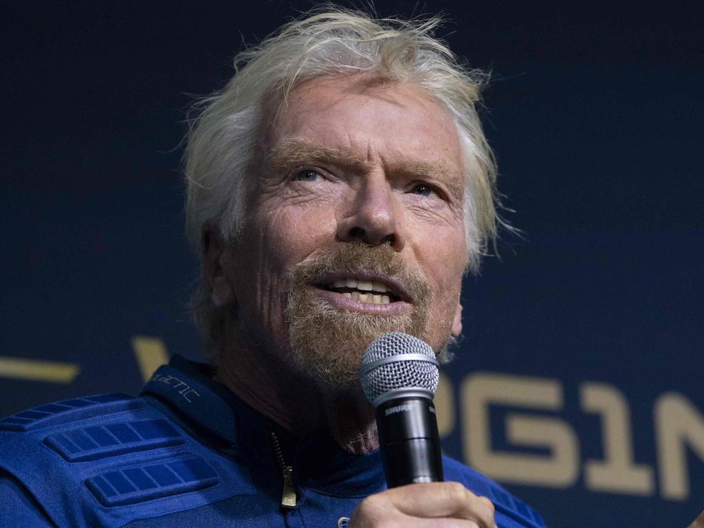 It’s been a tough 12 months for Virgin Group founder Sir Richard Branson. Picture: Don Emmert/AFP