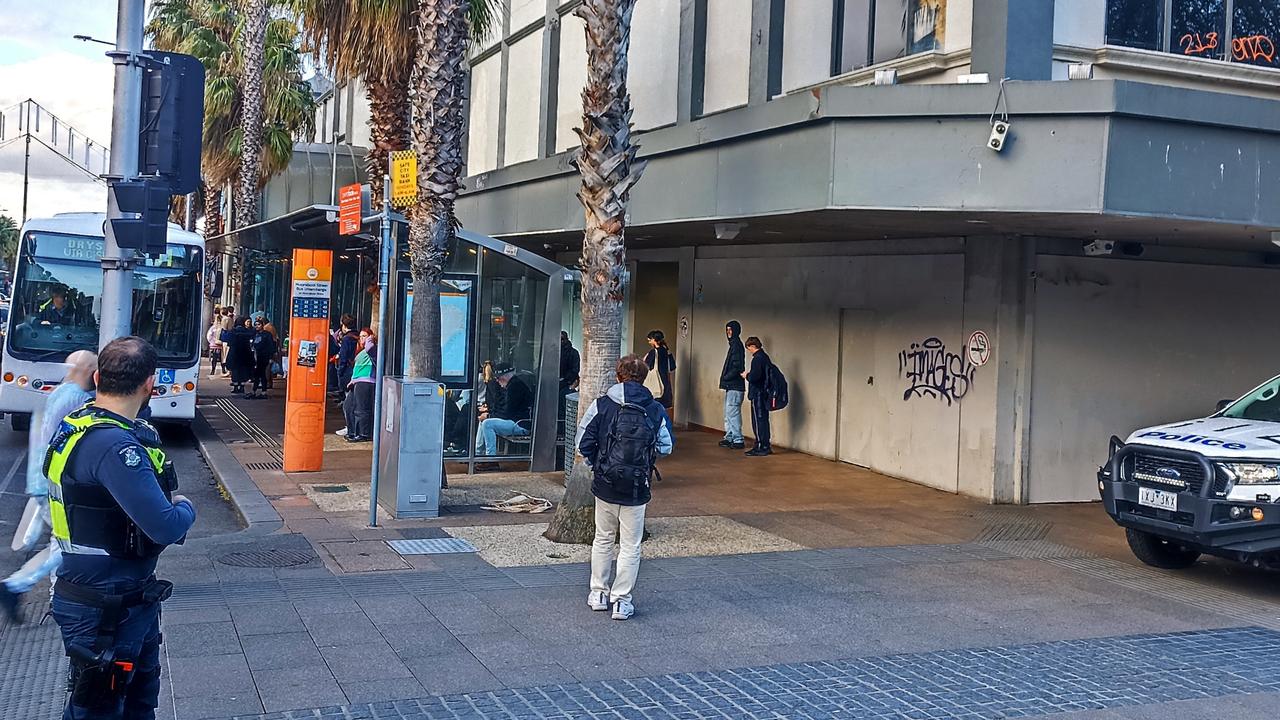 More arrests after police blitz CBD bus stop