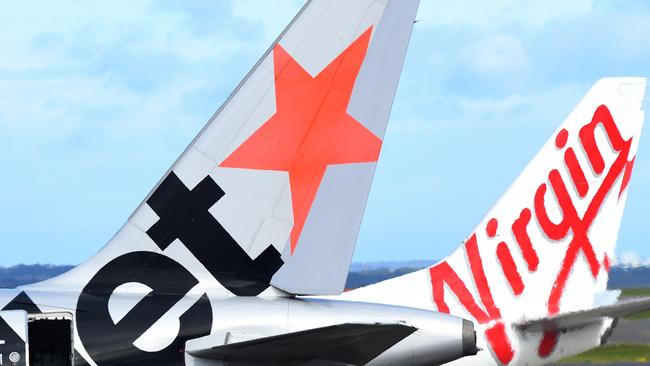 Jetstar and Virgin Australia are locked in a fierce fight for an extra 2464 seats to Bali a week. Picture: Bianca De Marchi