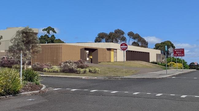 Render of the new Youth2Independence (Y2I) facility in Burnie. Picture: Supplied