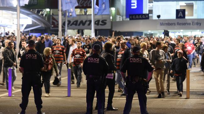 Sydney Fans Clash After Fiery A-League Derby Between Sydney FC And ...