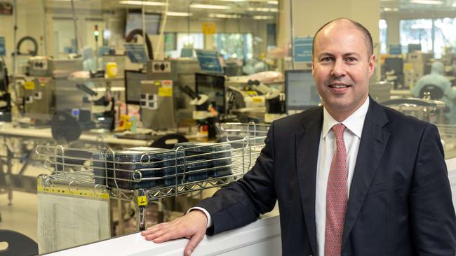 Federal Treasurer Josh Frydenberg. Picture: NCA NewsWire / James Gourley