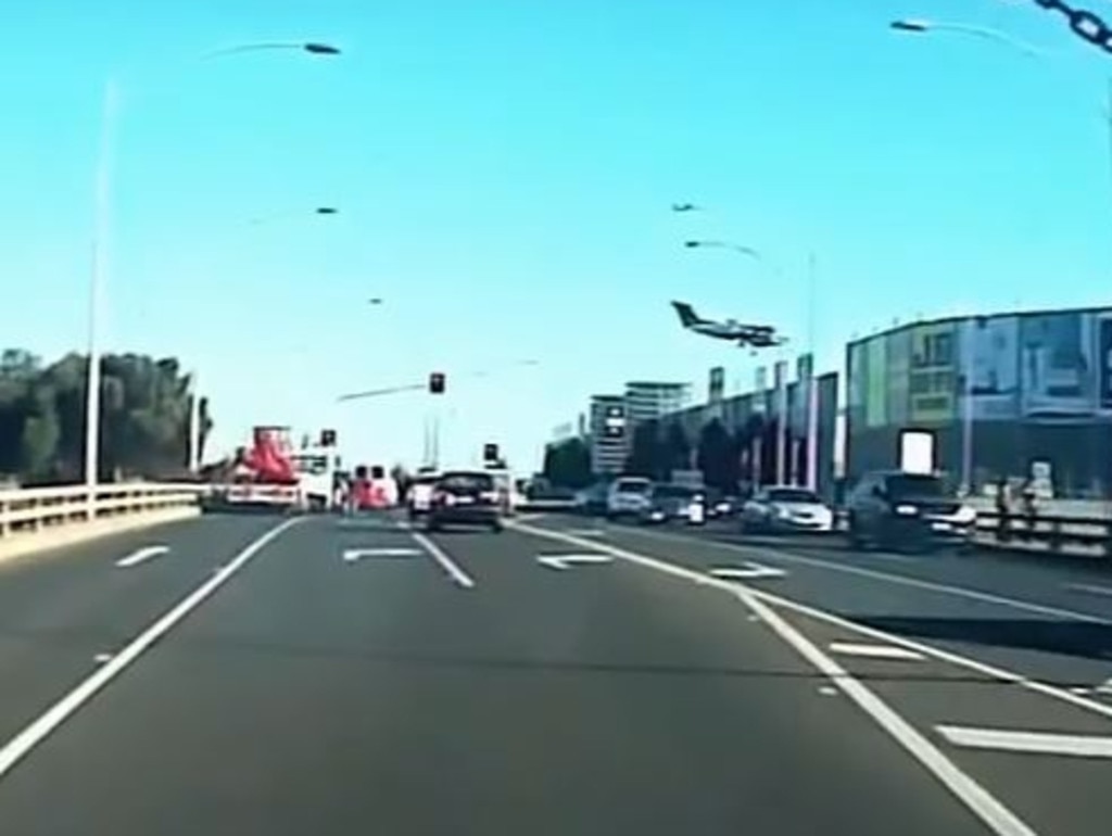Dashcam footage captures the final moments of the doomed flight.