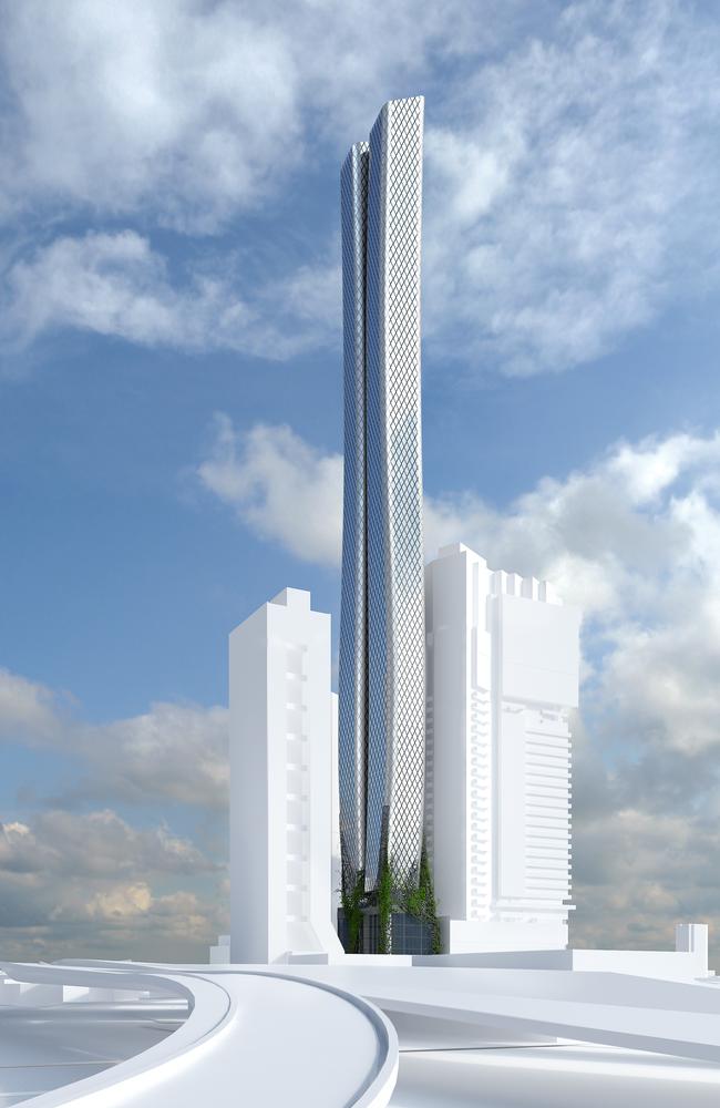 The original developers of the 12m wide skyscraper were forced to sell.