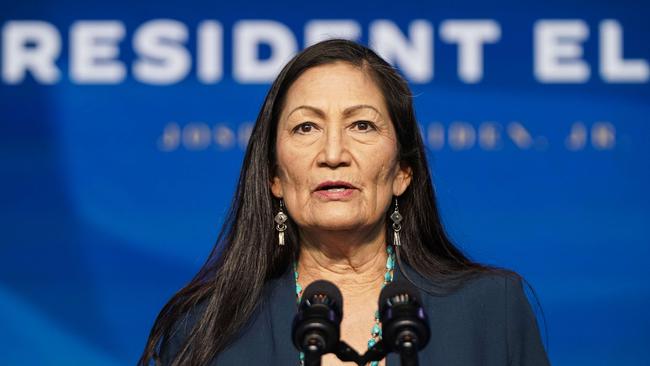 US Secretary of the Interior Deb Haaland. Picture: AFP