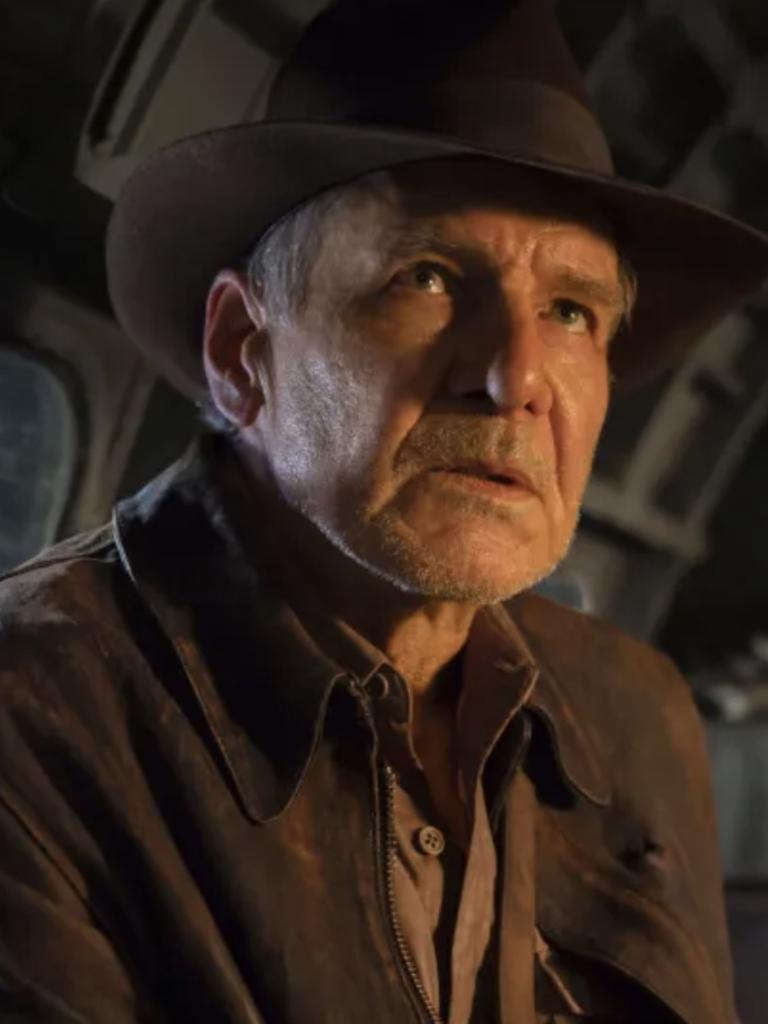 Harrison Ford in <i>Indiana Jones and the </i><i>Dial of Destiny.</i>