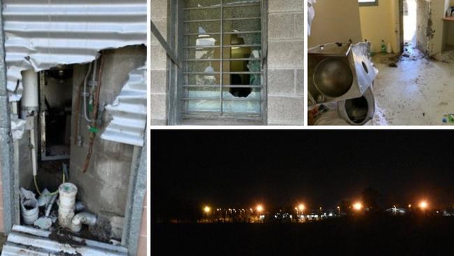 Damaged caused to Capricornia Correctional Centre during the October 2021 riots.