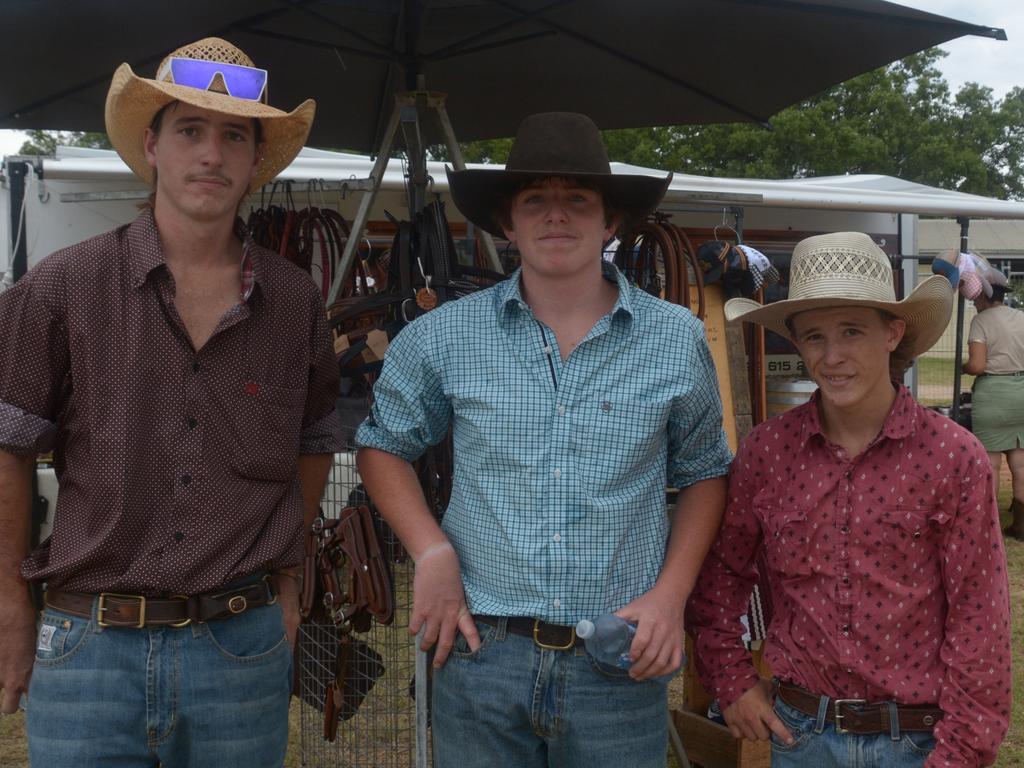 Tyrone, Cody and Tom at Melon Rodeo