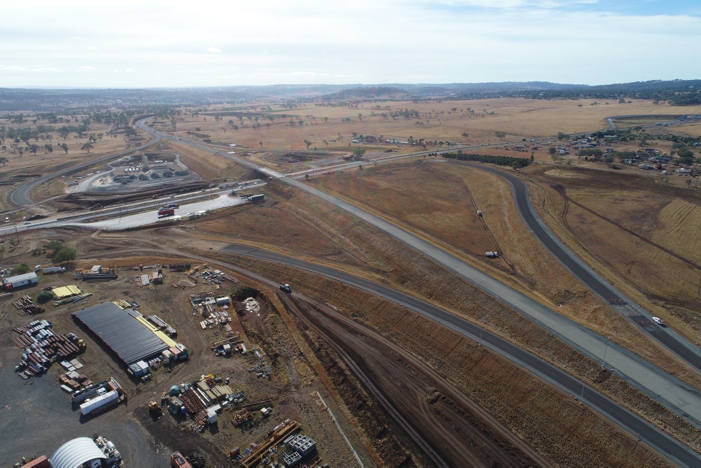 Work progressing on Toowoomba Second Range Crossing, June 6 2018. Picture: Contributed