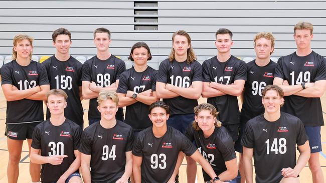 The AFL draft combine in Brisbane, October 10, 2021. Picture: Russell Freeman