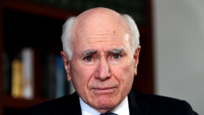 John Howard says when he was elected to parliament in 1996 ‘people knew what he stood for’.