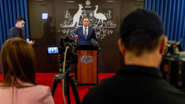 Treasurer Jim Chalmers got off on the right start by engaging the opposition in a major overhaul of the RBA. Picture: NCA NewsWire / Sarah Marshall