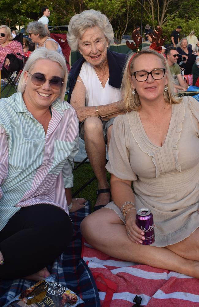 Crowds gather at the 2023 Buderim Community Carols.