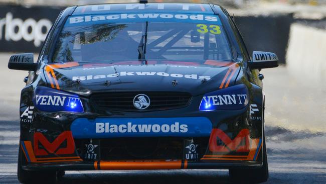 Dunlop Super2 Series driver Abbie Eaton in her Holden Commodore at the Superloop Adelaide 500. Picture: AAP/Brenton Edwards