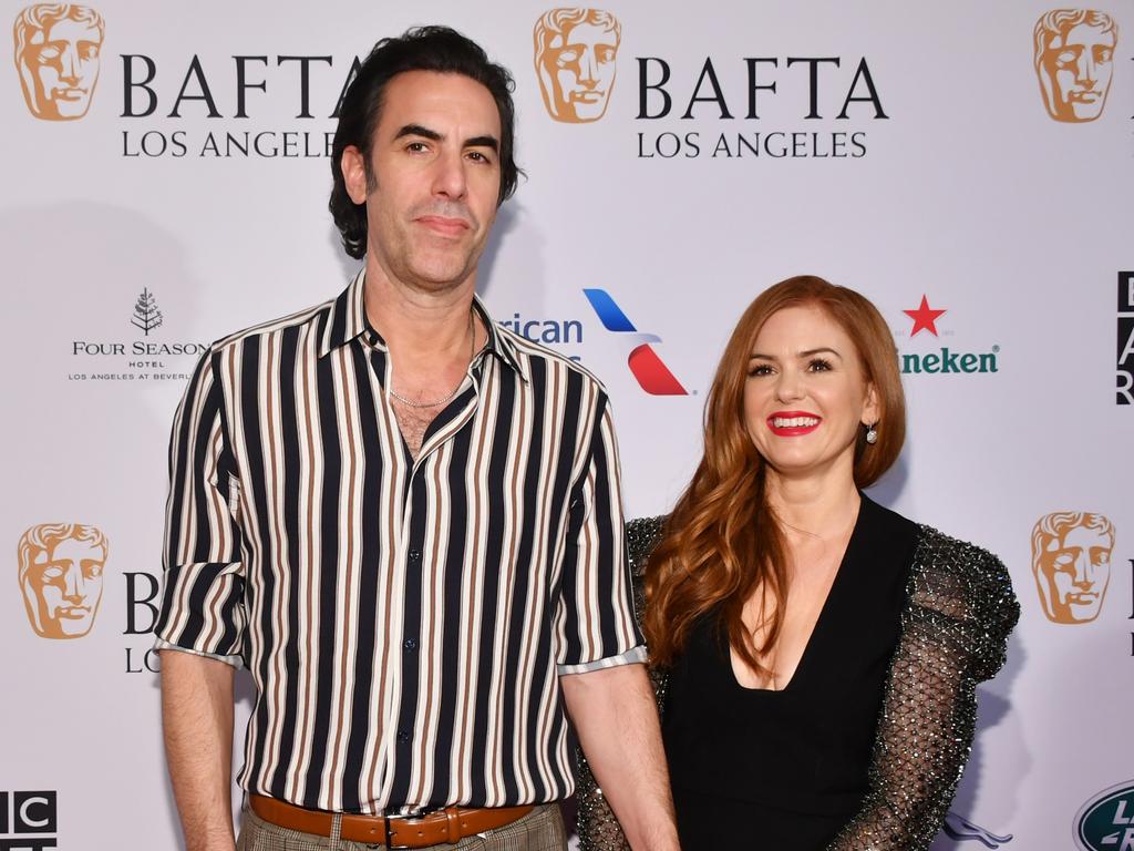 Sacha Baron Cohen and Isla Fisher announced their divorce on social media in 2023. Picture: Getty Images