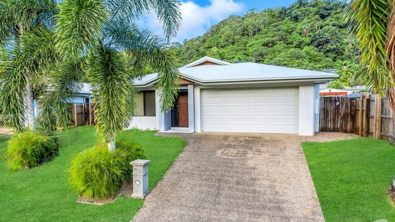 This four-bedroom house at 27 John Malcolm Street, Redlynch, Cairns, is available for rent for $650 a week.