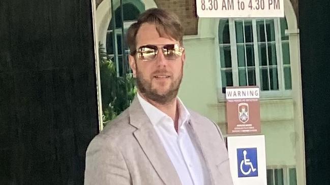 Sean Christopher Walden, 38, leaves the Brisbane Magistrates Court on Friday, December 16, 2022. Picture: Jessica Baker