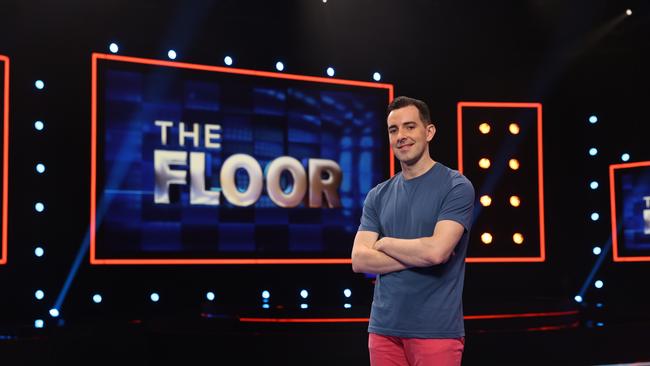 Hobart born and raised Patrick Neasey is a contestant on the new season of the global hit game show The Floor Australia. Picture: Supplied Channel 9
