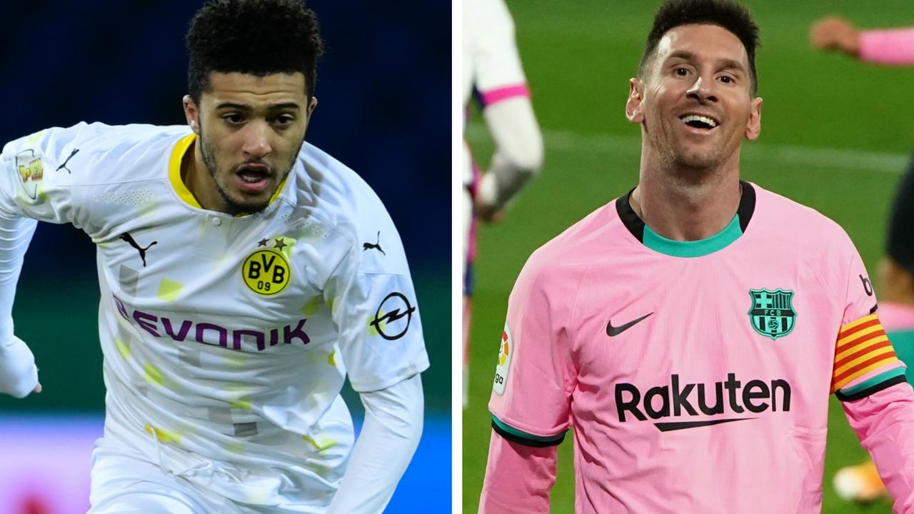 Jadon Sancho and Lionel Messi have big decisions to make.