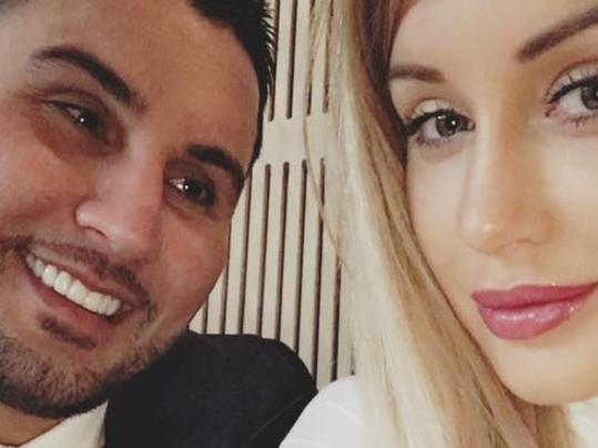 Instagram post of Salim Mehajer's with his wife Aysha Mehajer (nee, Learmonth). Picture: Instagram