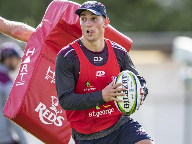 Queensland Reds fullback Jock Campbell. Must credit Brendan Hertel/QRU