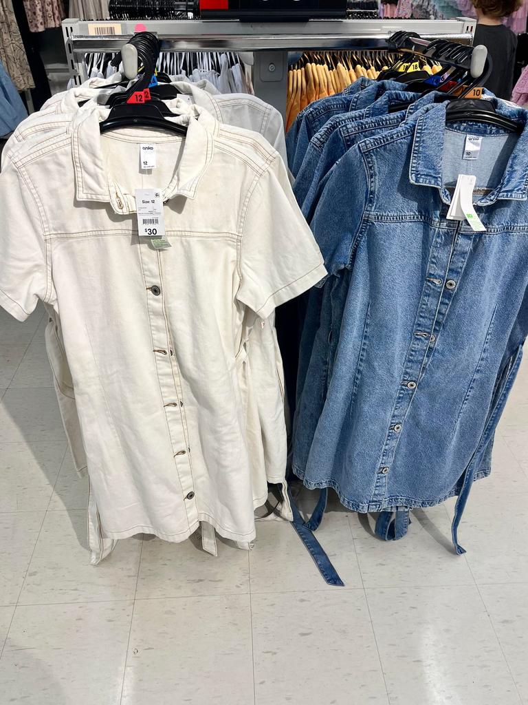 TikTok users obsess over $30 Kmart denim dress