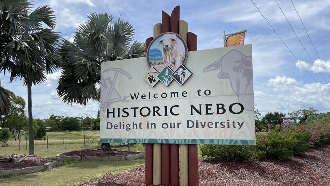 The entrance to Nebo. Picture: Janessa Ekert