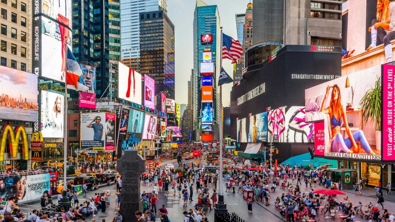 Ah Times Square, the least authentic slice of New York City life imaginable.