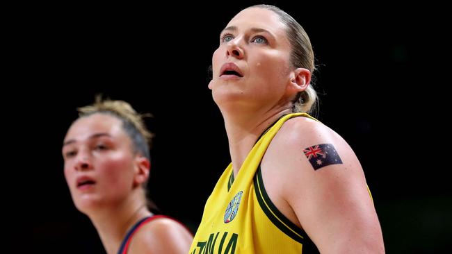 France is looking to spoil Lauren Jackson’s return. Picture: AFP