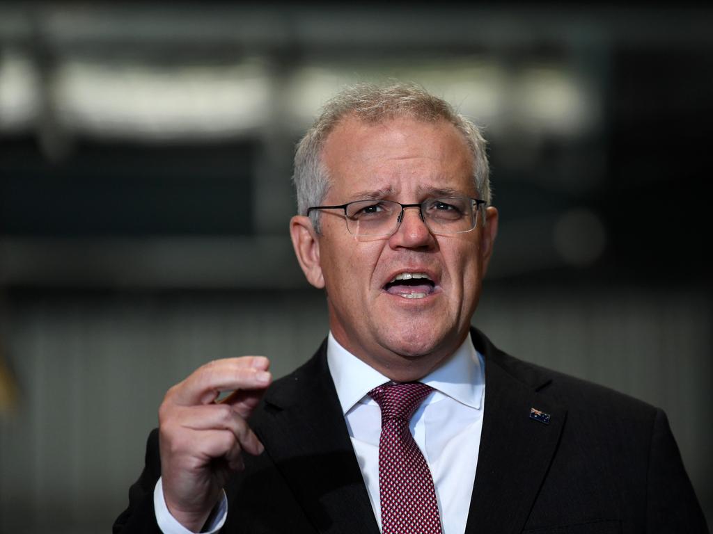 Australian Prime Minister Scott Morrison is facing tough questions about private residential aged care. Picture: NCA NewsWire / Dan Peled