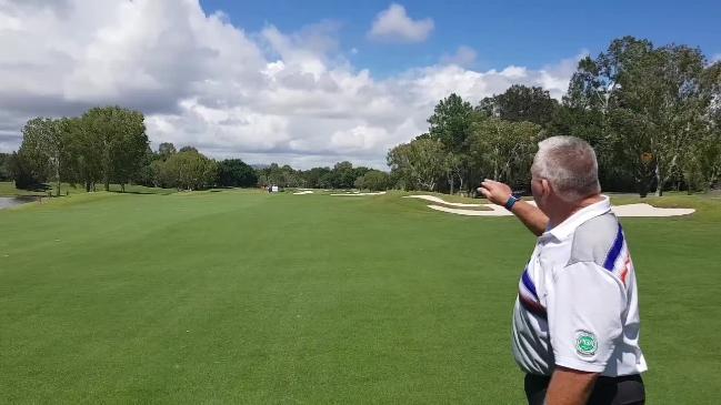 A tour of Hole 9 at Royal Pines golf club | Daily Telegraph