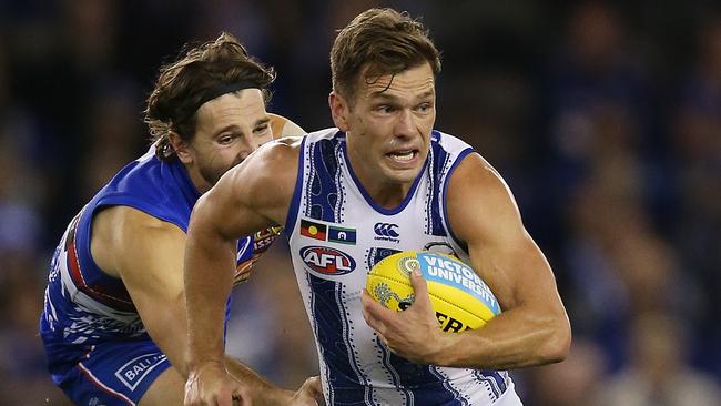 Shaun Higgins is expected to accept North Melbourne’s revised offer. Picture: Michael Klein