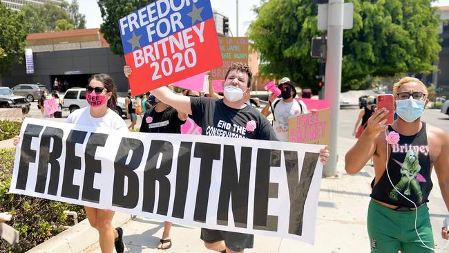 The #FreeBritney movement has exploded in recent years. Picture: Matt Winkelmeyer/Getty Images