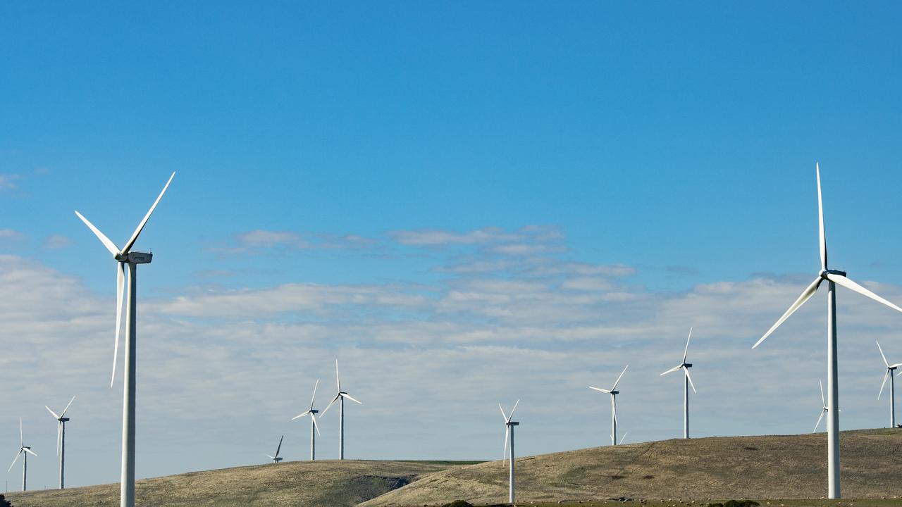 Plans for a wind farm project proposed in the Golden Plains have changed with less turbines to be built. Picture: Zoe Phillips