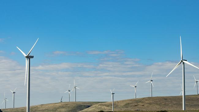 Plans for a wind farm project proposed in the Golden Plains have changed with less turbines to be built. Picture: Zoe Phillips