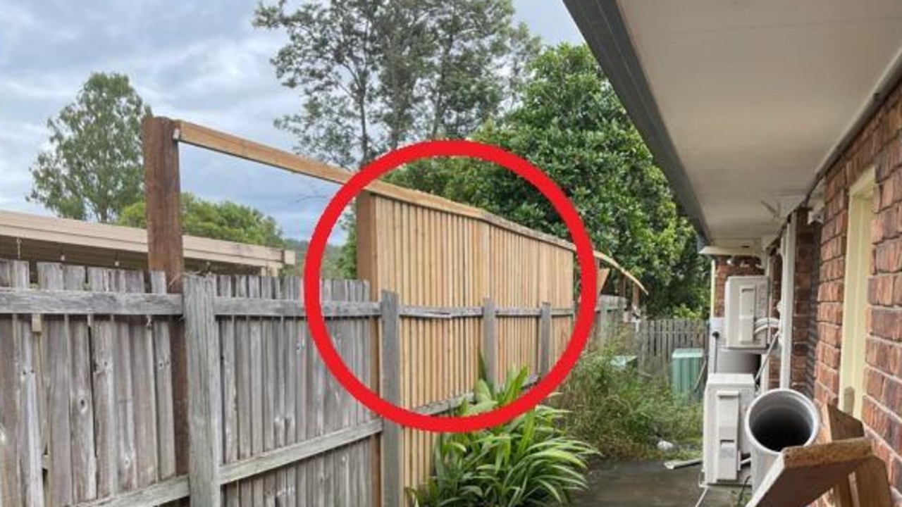 Neighbour reveals why she put up 2.5m fence