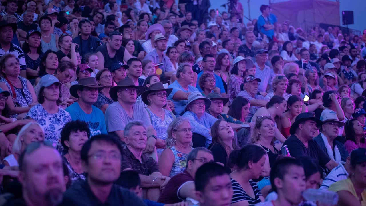 Australia Day Fireworks at the Sydney Opera House on 26 Jan 2019. These are the crowds most councils are trying to avoid. Picture: Flavio Brancaleone