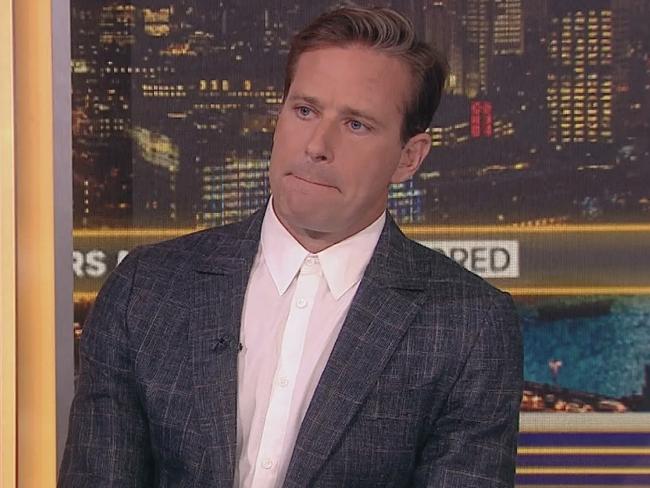 Armie Hammer sat down with Piers Morgan.