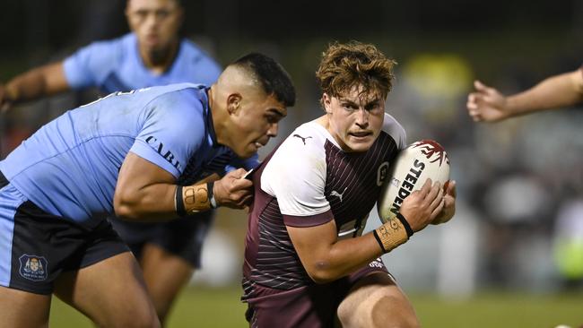 Coby Black in action for the Queensland Under 19 team in 2024.