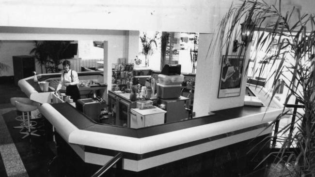 Bootleggers bar in Jules was so sophisticated it had indoor plants.